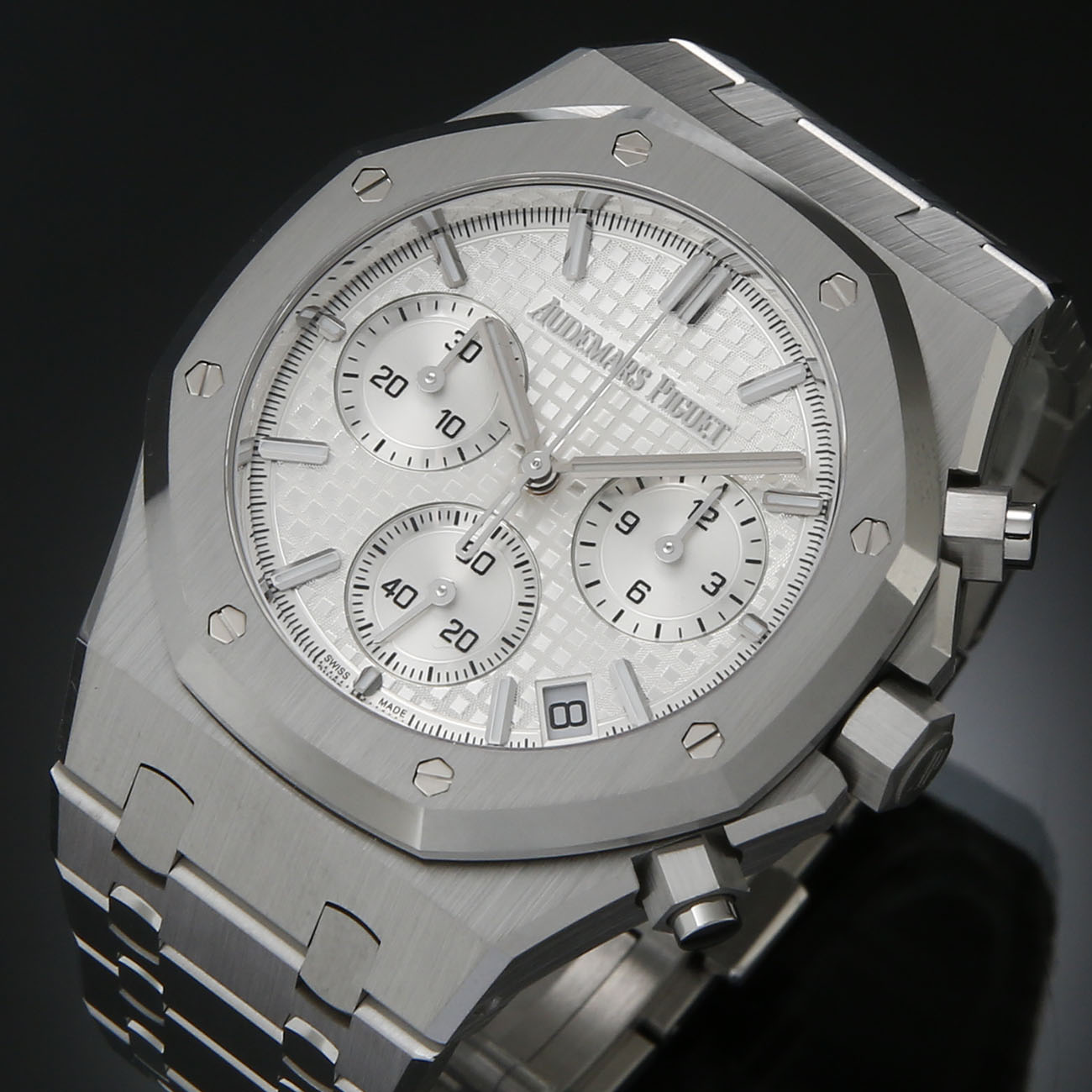 AUDEMARS PIGUET(USED)오데마피게 로얄오크 화이트 크로노 26240